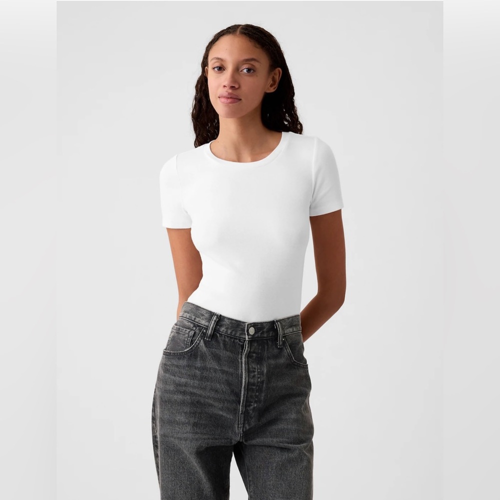 Gap women’s crew neck body suit size large TALL NWOT
